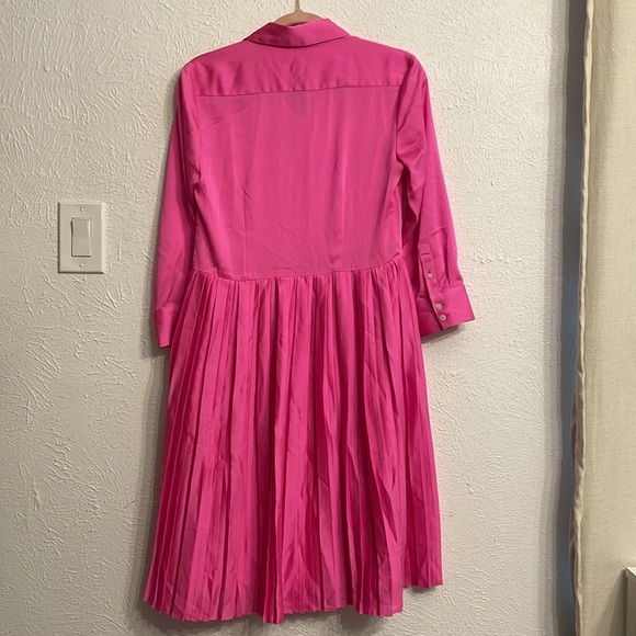 NWT Banana Republic Pleat-Skirt Shirtdress Size 0 - Picture 6 of 7